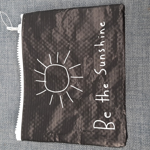 Coin Purse Wallet Post Consumer Recycled Material Be The Sunshine Cute Gift - Picture 2 of 5